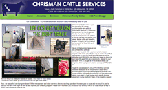 Desktop Screenshot of chrismancattleservices.com